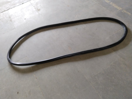 CarTrends door seal for Skoda Kushaq, close-up view showing flexible rubber edge fitting around vehicle door frame.