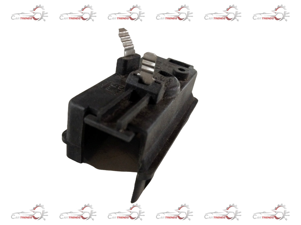 General Motors Opel Astra spare parts plate base, metal component with mounting holes, used for vehicle repair or assembly.