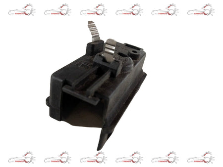 General Motors Opel Astra spare parts plate base, metal component with mounting holes, used for vehicle repair or assembly.