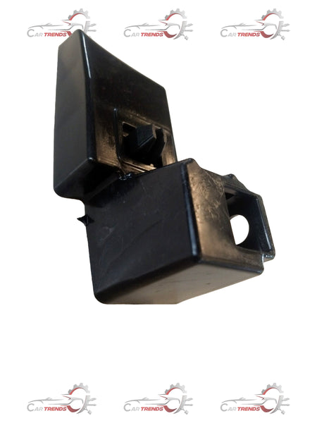 Maruti Suzuki RR bumper side right holder, automotive part with mounting details, in black finish, designed for vehicle side protection.