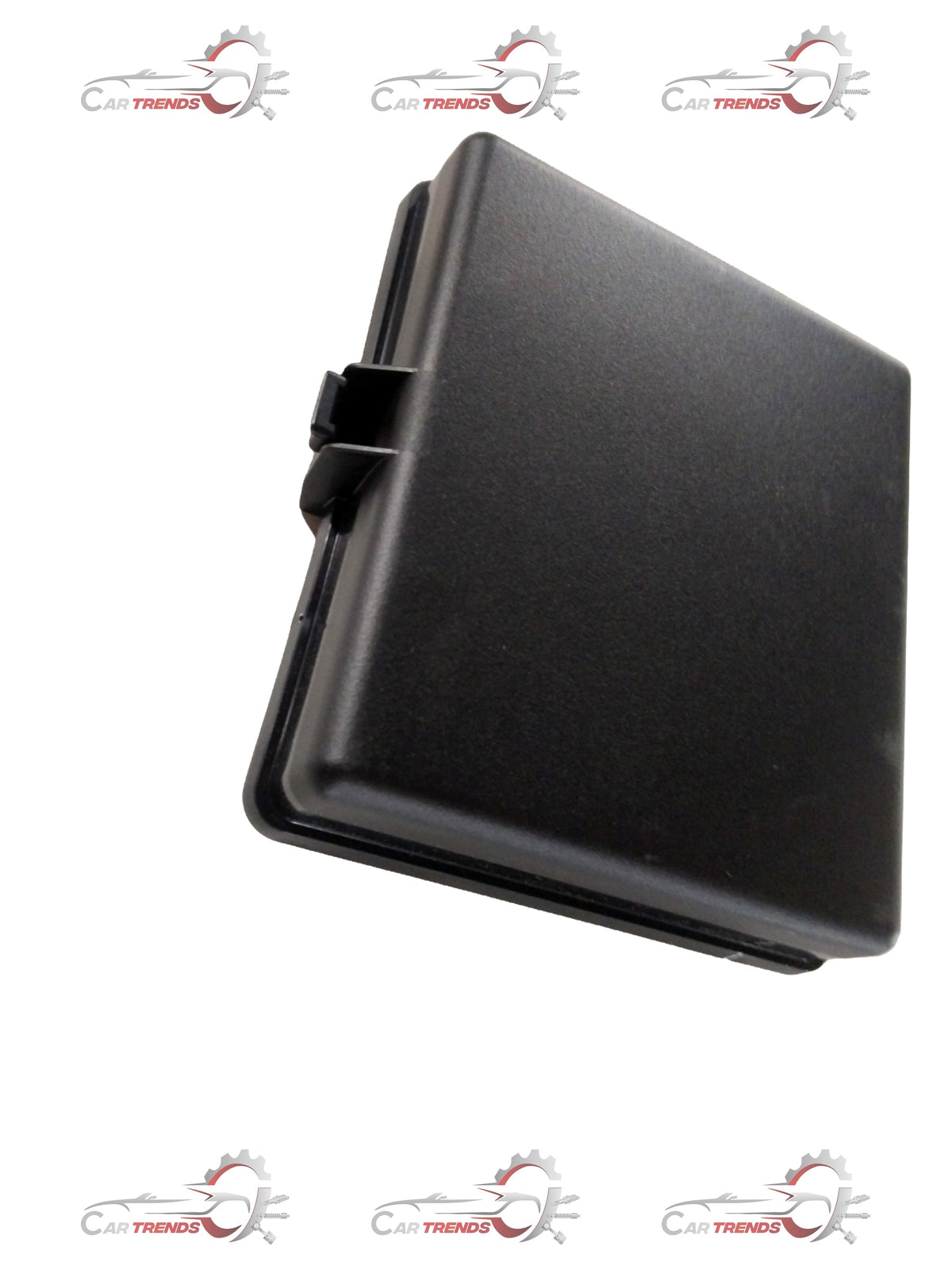 Maruti Suzuki Coverrelay Box 36717M62S00, automotive relay box with labeled connections and sturdy black plastic casing.