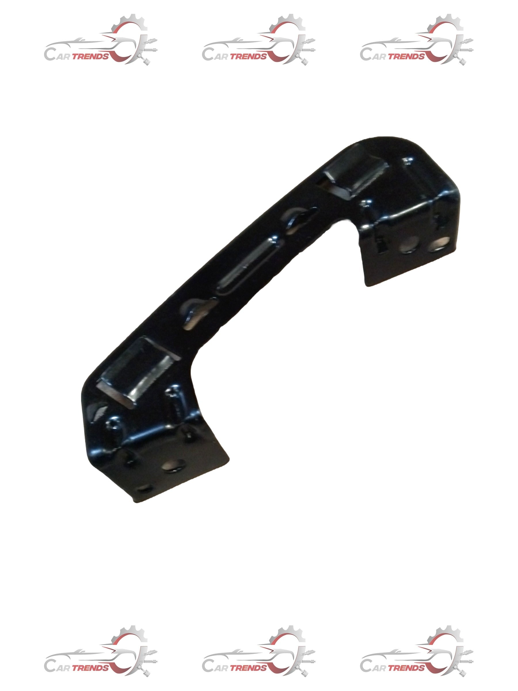Hyundai I10 headlamp bracket LH spare part by CarTrends, showing the metal mounting bracket for headlamp assembly.