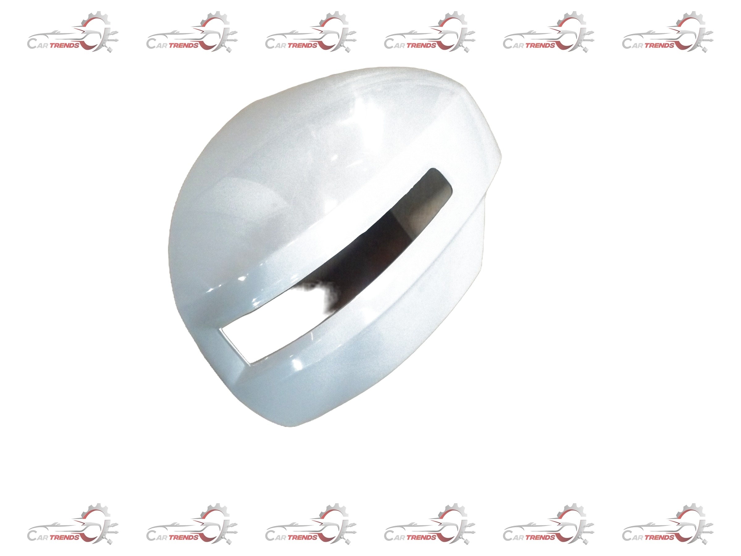 Maruti CarTrends cover mirror visor for the right side of Ertiga vehicle, showing the reflective surface and attachment point.