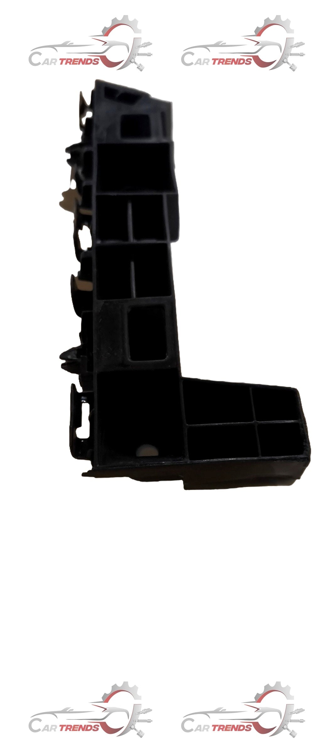 CarTrends WagonR K series front bumper bracket, left side, spare part, showing metal mounting and attachment points.