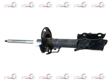 Ford Figo Aspire front right shock absorber, part #E4BZ18124G, showing the metal coil and mounting points.