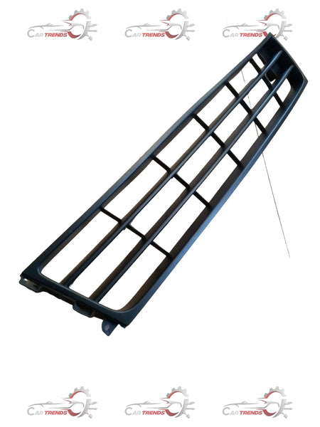 Maruti Suzuki radiator grille for Suzuki Baleno, featuring a chrome finish and mesh design, mounted on a vehicle.