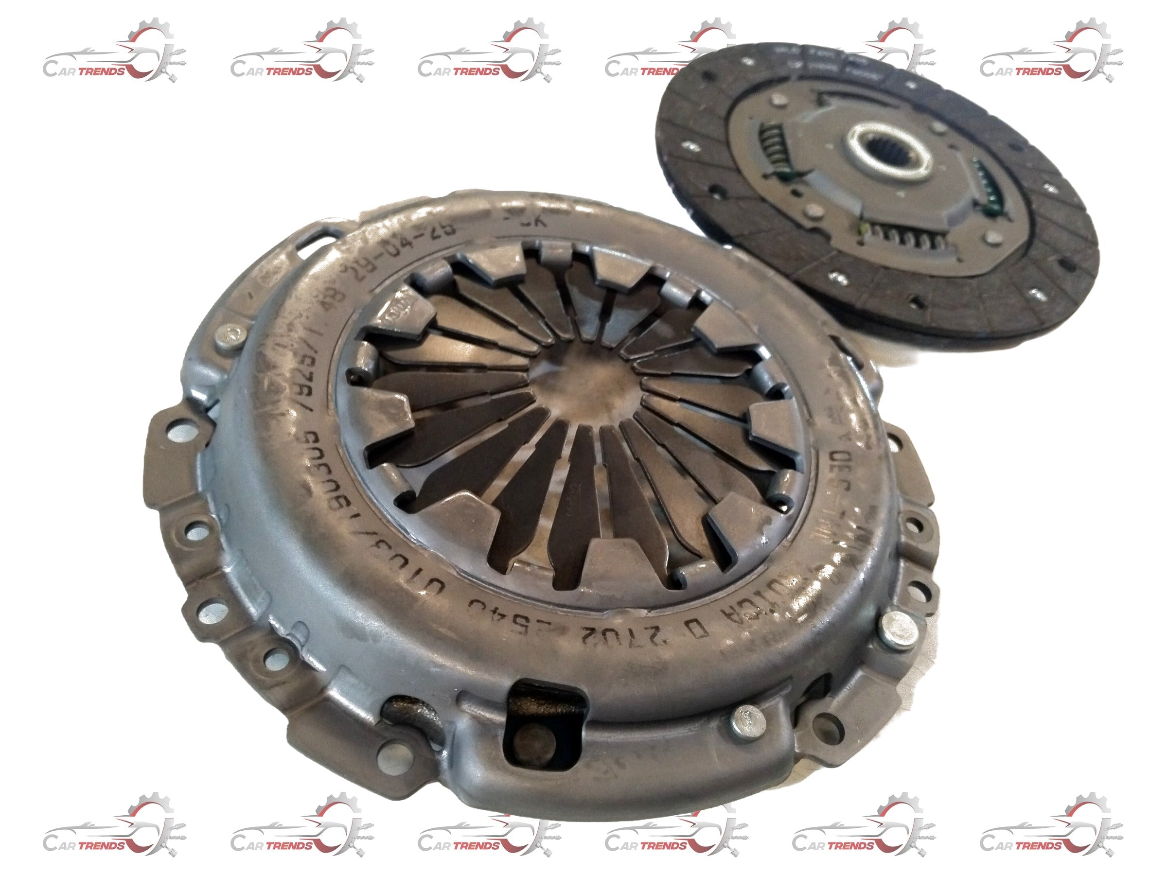 Tata spare parts kit with indicator plates including CPL, CDISC, and RELBRG components, shown in a close-up image.