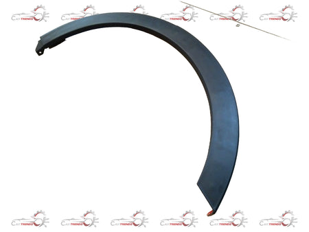 Maruti Suzuki rear left guard assembly splash fender for Swift, Dzire, Baleno, Ertiga, and Brezza models, shown from side view.