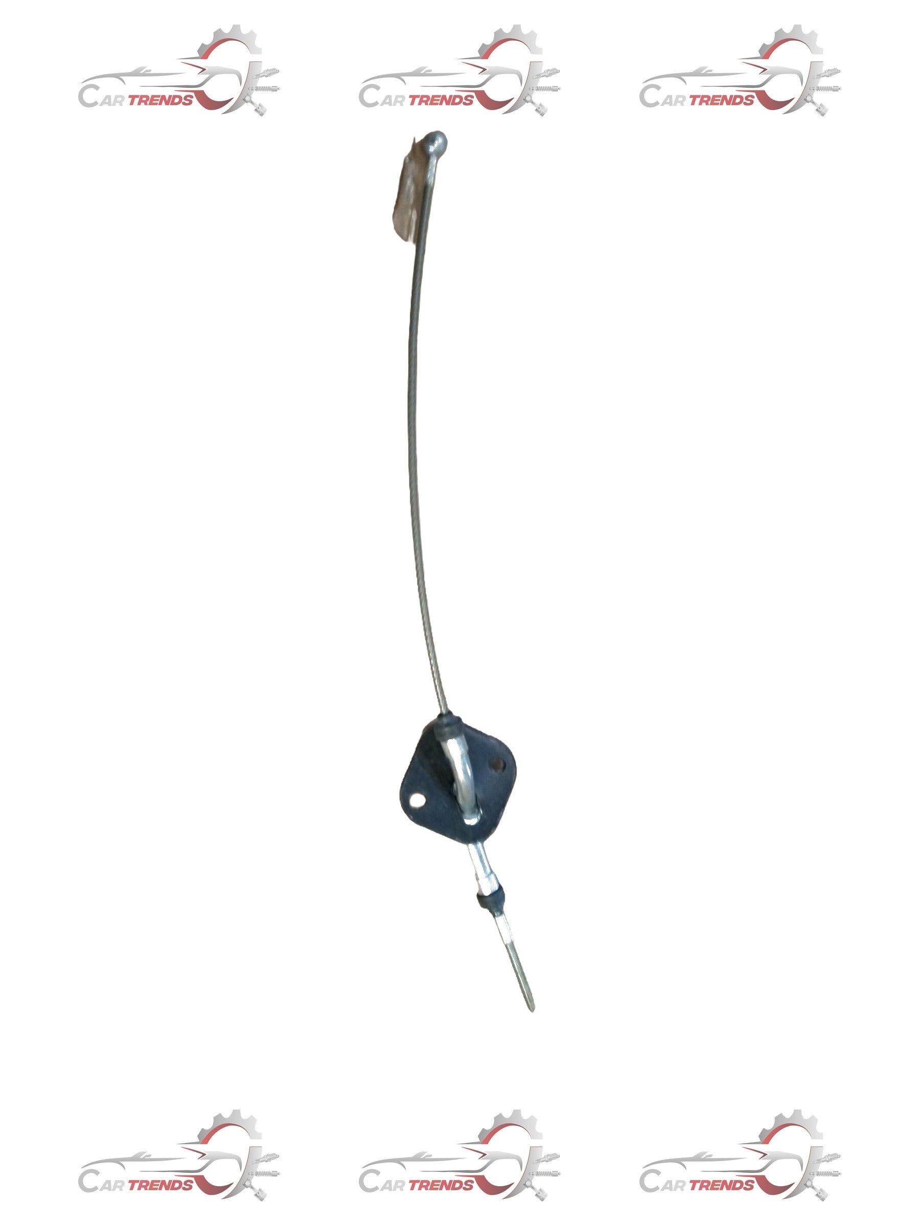Mahindra parking brake cable assembly for front of Scorpio vehicle, part #0605BAA02841N, shown in image.