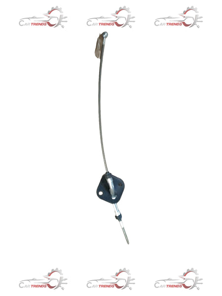 Mahindra parking brake cable assembly for front of Scorpio vehicle, part #0605BAA02841N, shown in image.