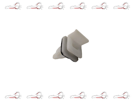 Chevrolet Captiva clip rocker panel molding, front view, made by General Motors, showing the side exterior trim detail.