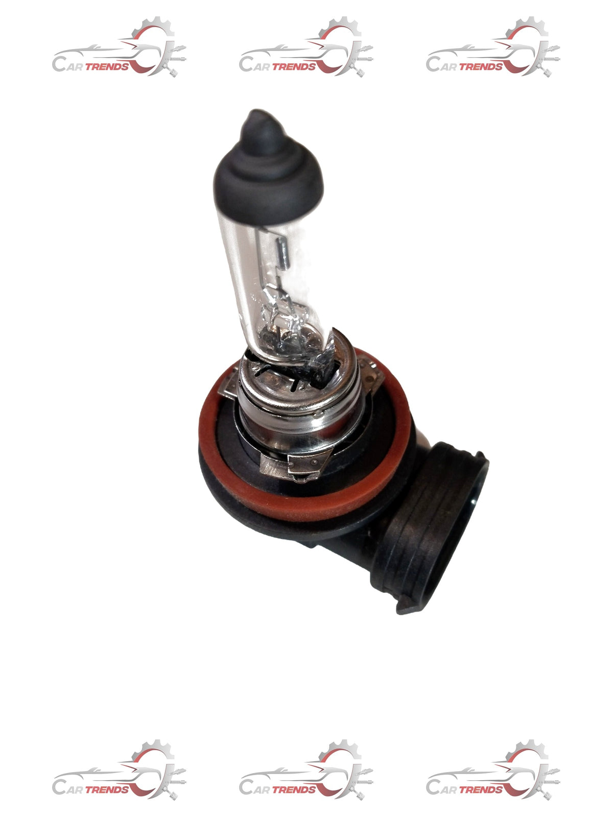 CarTrends bulb for Santro, i10, Accent, Verna, showing a close-up of the automotive headlight bulb with clear details.