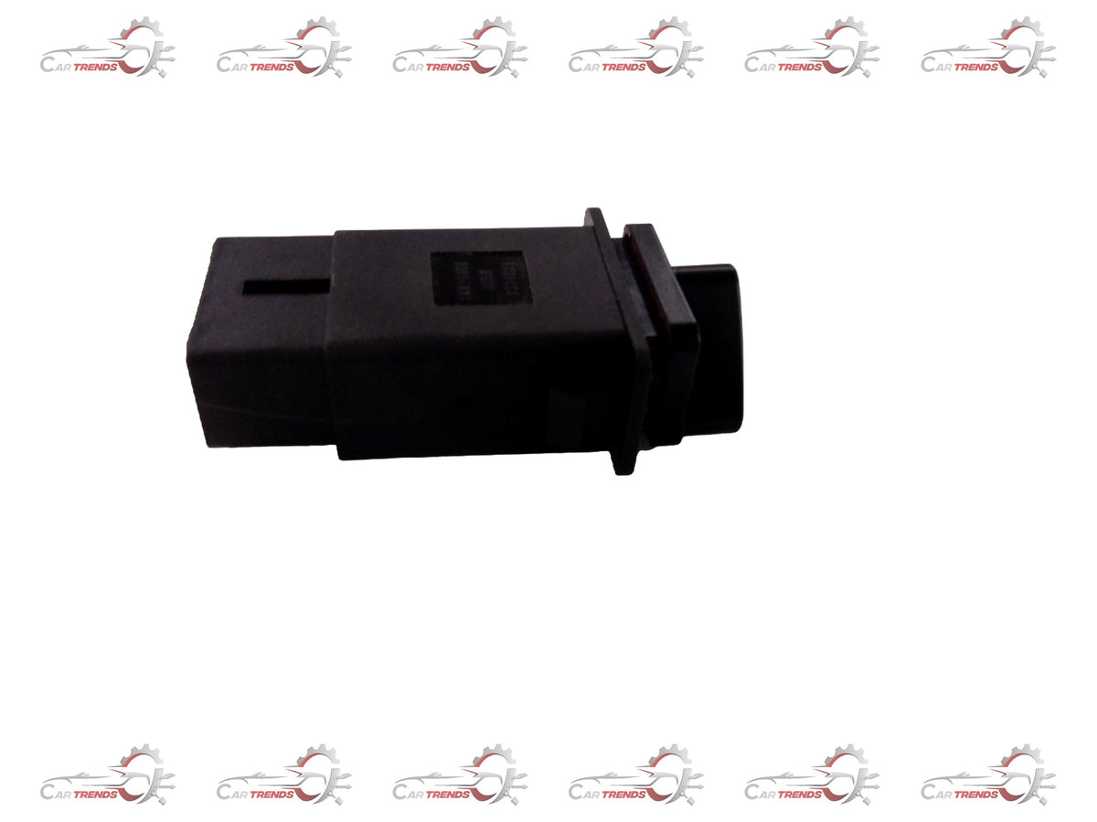 Chevrolet Enjoy switch assembly hazard warning spare part by CarTrends, showing close-up of the switch component.
