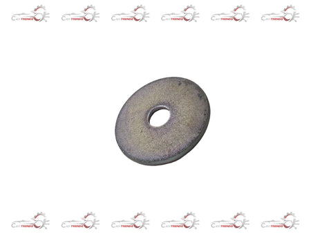 Chevrolet Tavera washer body mounting rubber, showing rubber component for vehicle body mount with GM branding.
