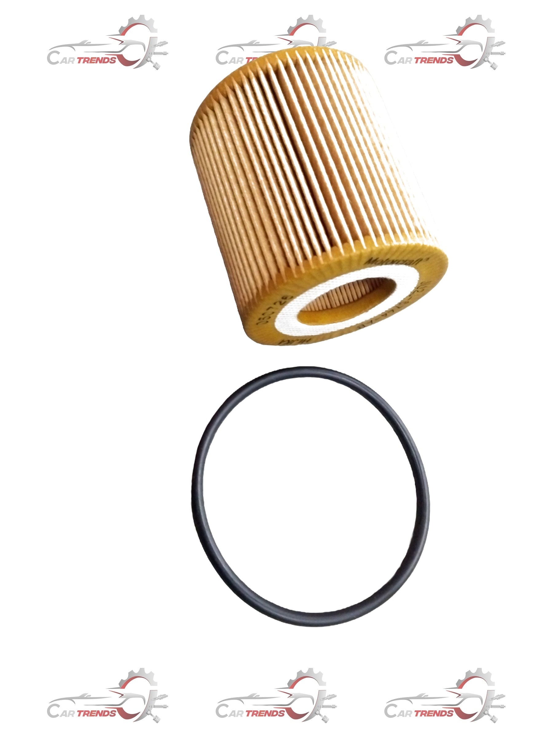 Ford oil filter for Ford vehicles, model JU2Z6731B, shown in a clear, detailed image of the filter component.
