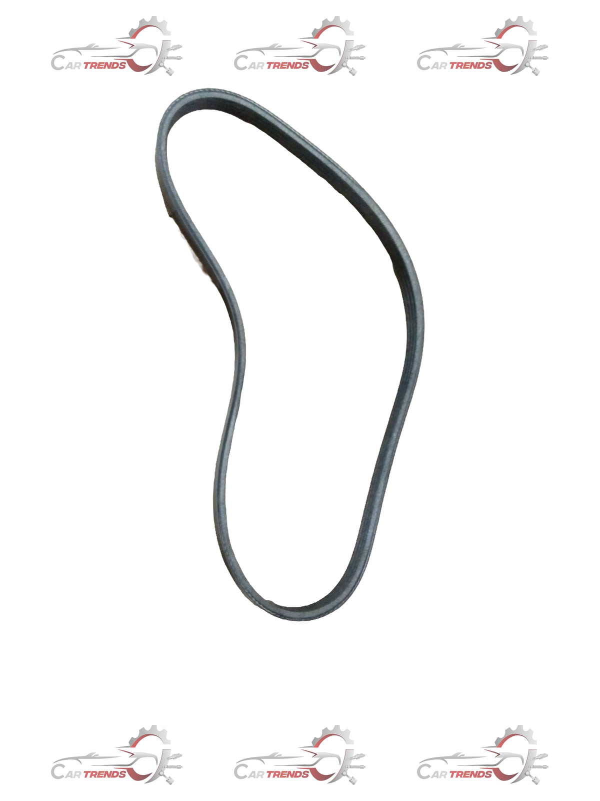 Maruti Suzuki V-Belt set (4-pack) showing four black V-belts with branded packaging, designed for automotive engine use