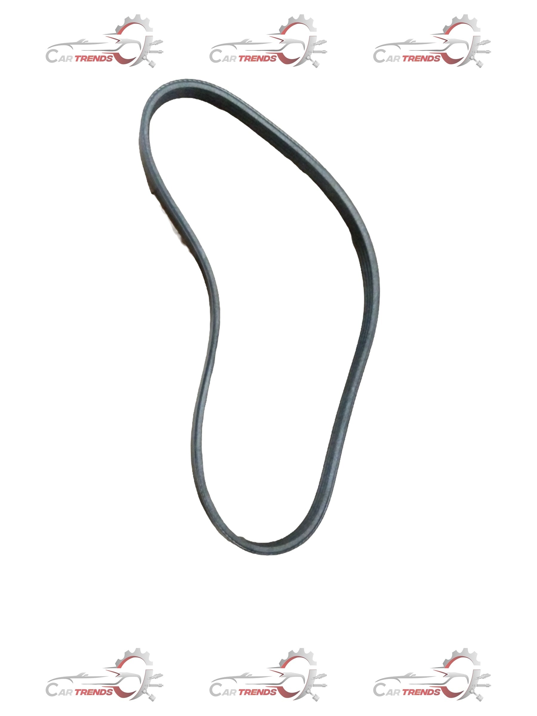 Maruti Suzuki V-Belt set (4-pack) showing four black V-belts with branded packaging, designed for automotive engine use