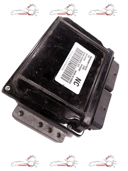 Chevrolet Aveo engine control module assembly by General Motors, showing the electronic control unit with wiring connectors.