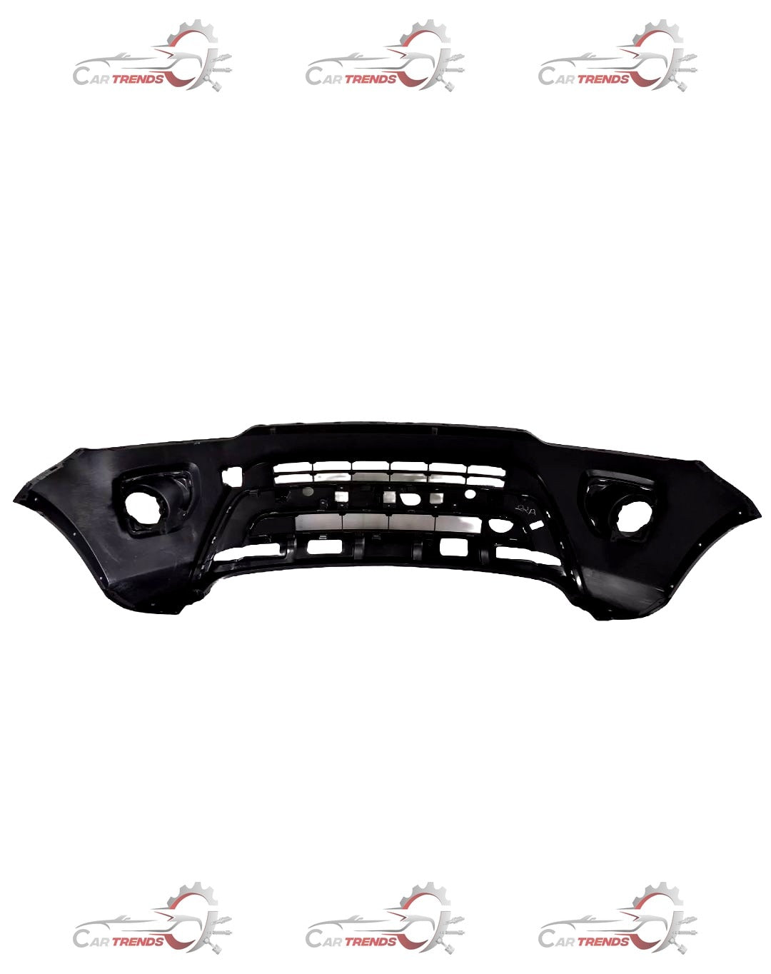 Front bumper for Maruti Ignis facelift 2020+ by CarTrends, showing the all-variant durable plastic bumper with mounting points.