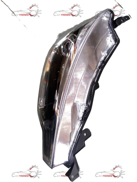 Right headlamp assembly for Lumax Swift, Dzire, Ertiga, and Baleno by CarTrends, shown from multiple angles.