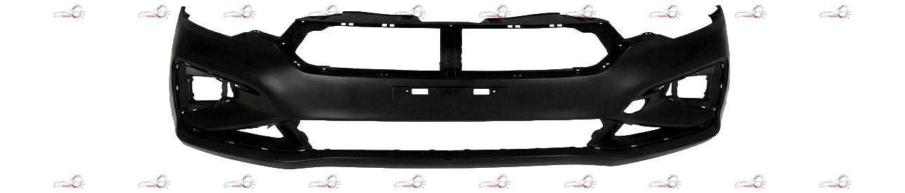 Front bumper for Maruti Swift Dzire from CarTrends, showing the sleek design and mounting points for all variants.