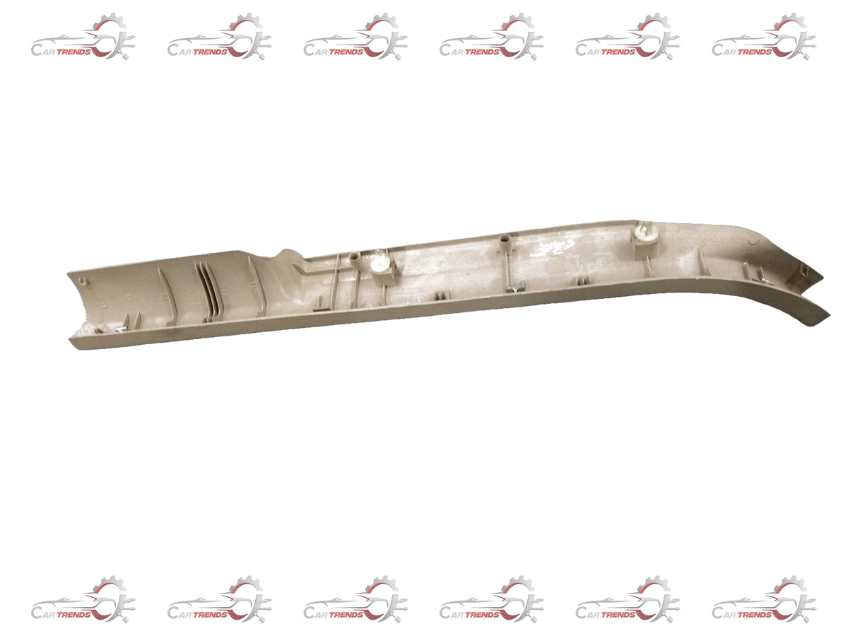 General Motors Chevrolet Enjoy rear side door sill trim, showing close-up of the black plastic protective strip on the door sill.