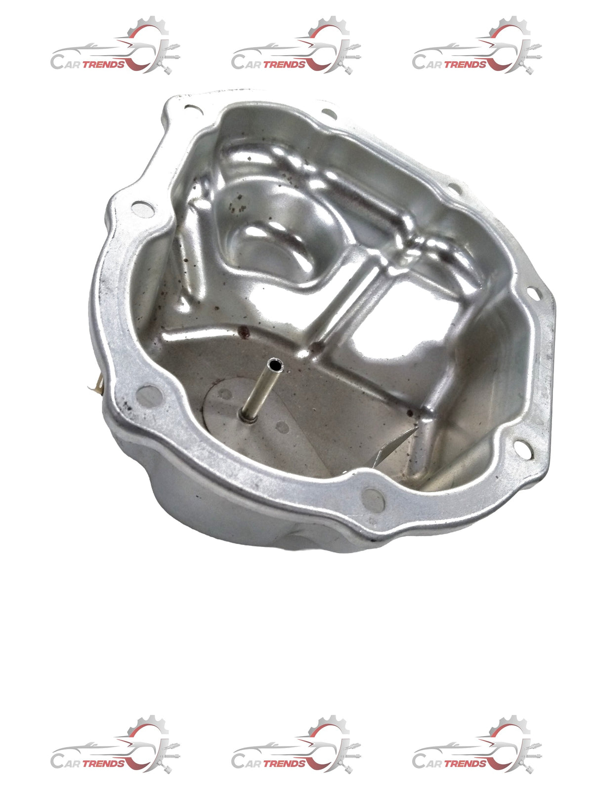General Motors Chevrolet Beat transmission cover assembly, showing metal components and mounting points.