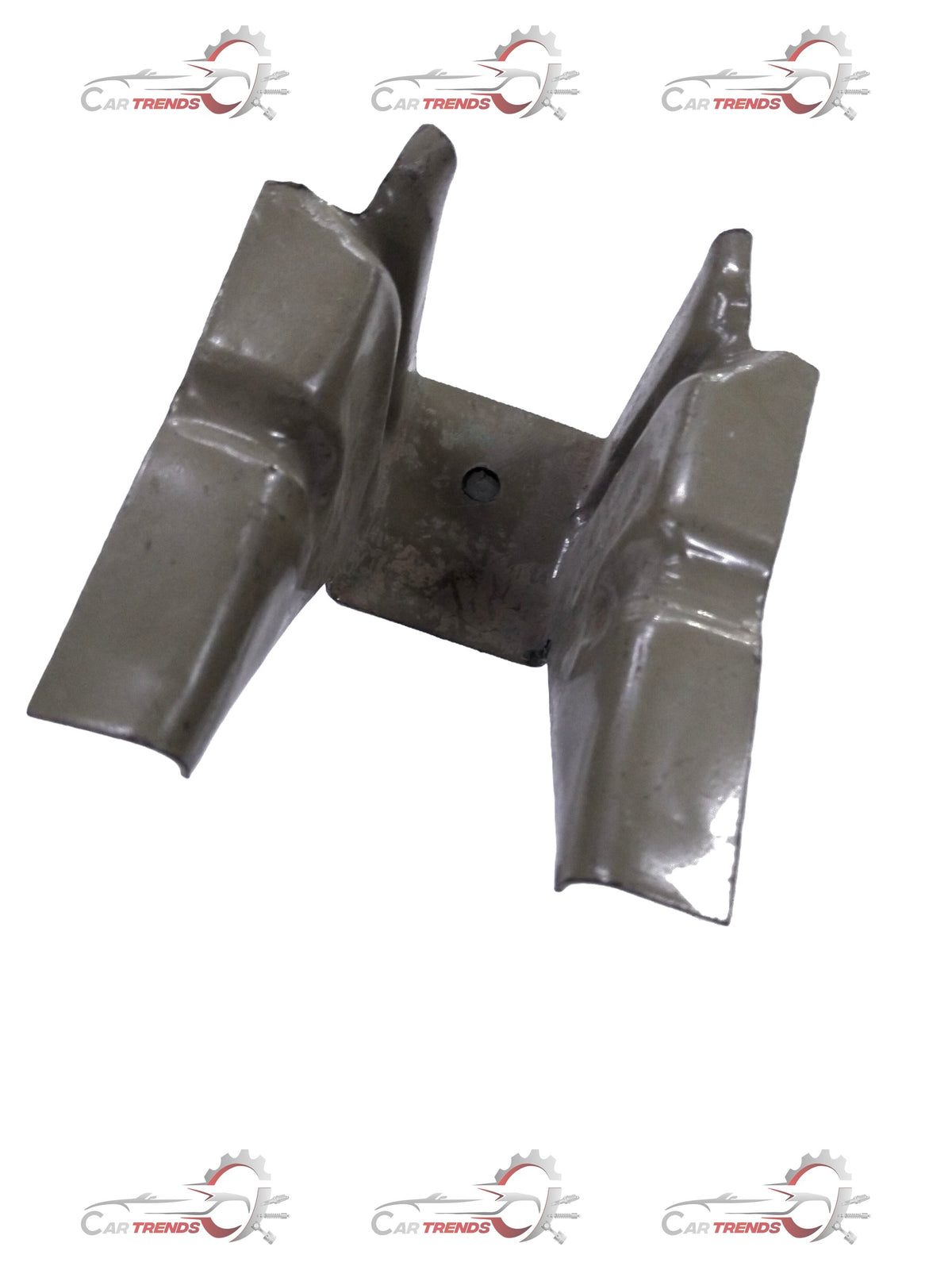 Chevrolet Tavera rear extension bolster cap mounting, showing the grey plastic component used for vehicle support and installation.