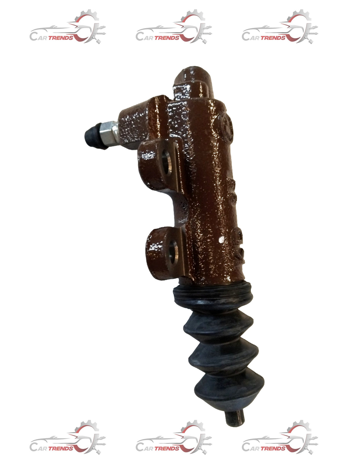 Toyota Hilux clutch release cylinder assembly, showing the metal component with detailed machining and connection points.