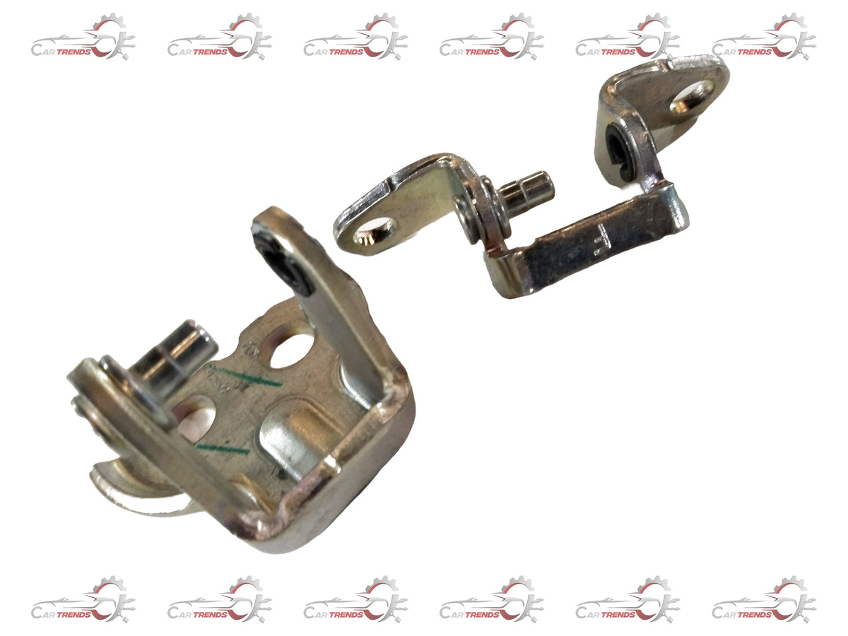 CarTrends Tata Curvv front left door hinge assembly, part #54386000MF1111, showing the hinge mechanism attached to the vehicle door.