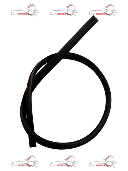 Front right rubber wiper blade for Chevrolet Tavera, general motors brand, shown in image.