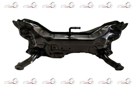 Maruti Suzuki front suspension frame for Baleno, Fronx, and Swift models, showing the metal structure with mounting points.