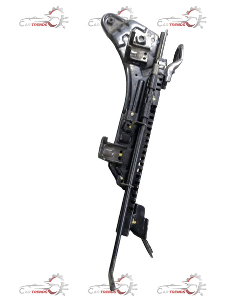 Chevrolet Spark left rail assembly with recliner mechanism, showing metal parts and attachment points for vehicle seat installation.