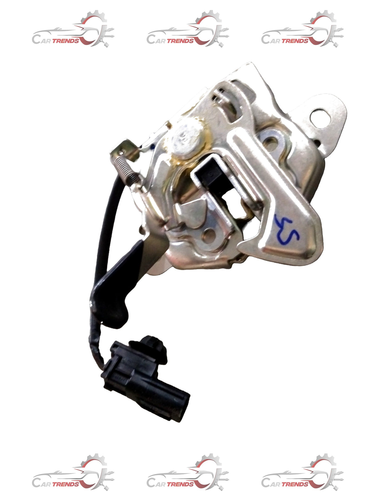 CarTrends hood latch for Baleno 3rd Gen and Fronx petrol or CNG models, showing the latch mechanism in a close-up image.
