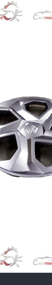 Maruti Suzuki full wheel hub cap assembly showing the chrome and plastic cover for a car wheel.