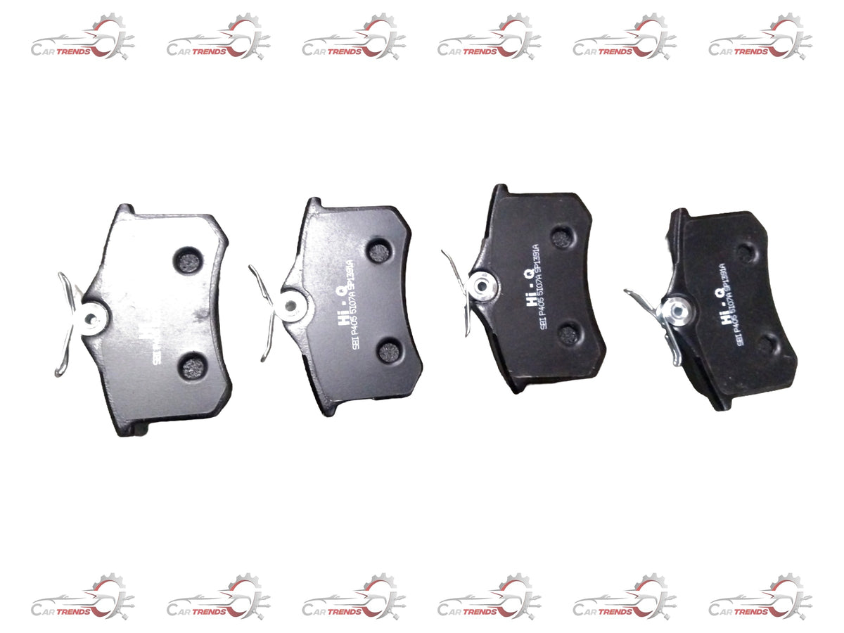 CarTrends rear brake pad for Octavia, Audi A1/A3, Laura, Jetta, Yeti, Beetle, Rapid; pair of brake pads on white background.