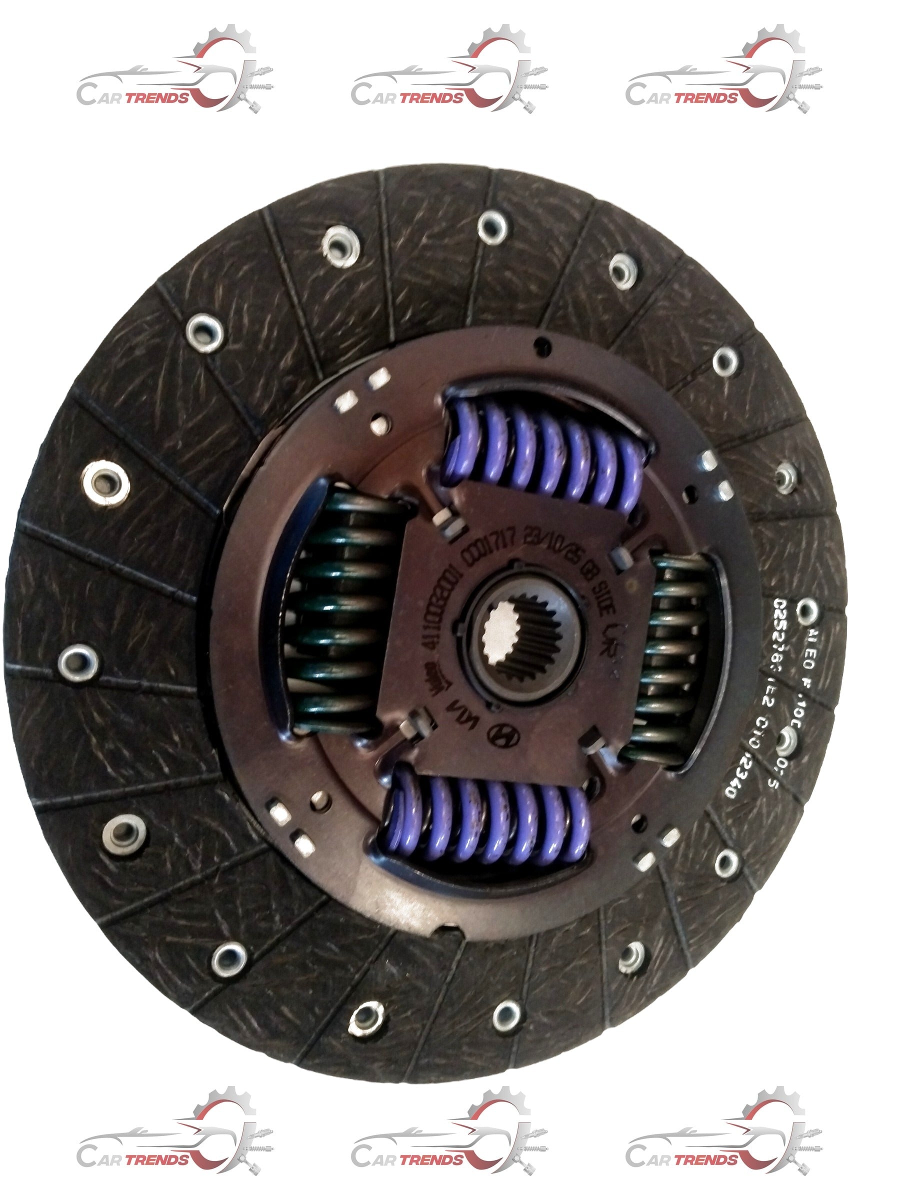 CarTrends clutch plate for Verna Fluidic and Creta diesel models, showing the metallic disc and friction surface.