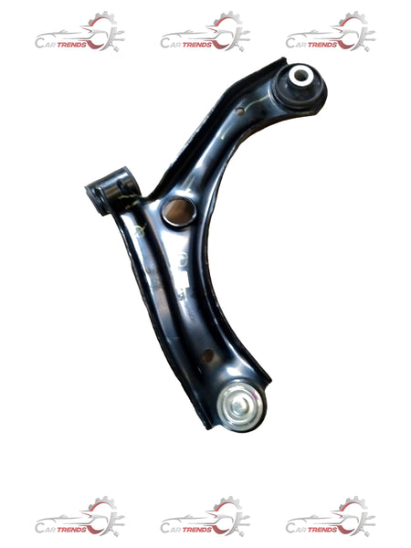 Maruti Suzuki front suspension arm assembly for Swift, part number 45202M74L20, showing the metal suspension component.