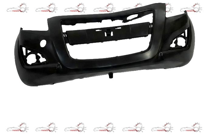 Front bumper for Maruti Ritz facelift Type 2 by CarTrends, showing the smooth, contoured design with mounting points.