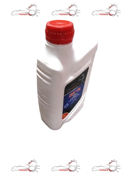 CartTrends ATF TQ 1 Ltr automatic transmission fluid for all cars, shown in a 2-photo image with container and label.