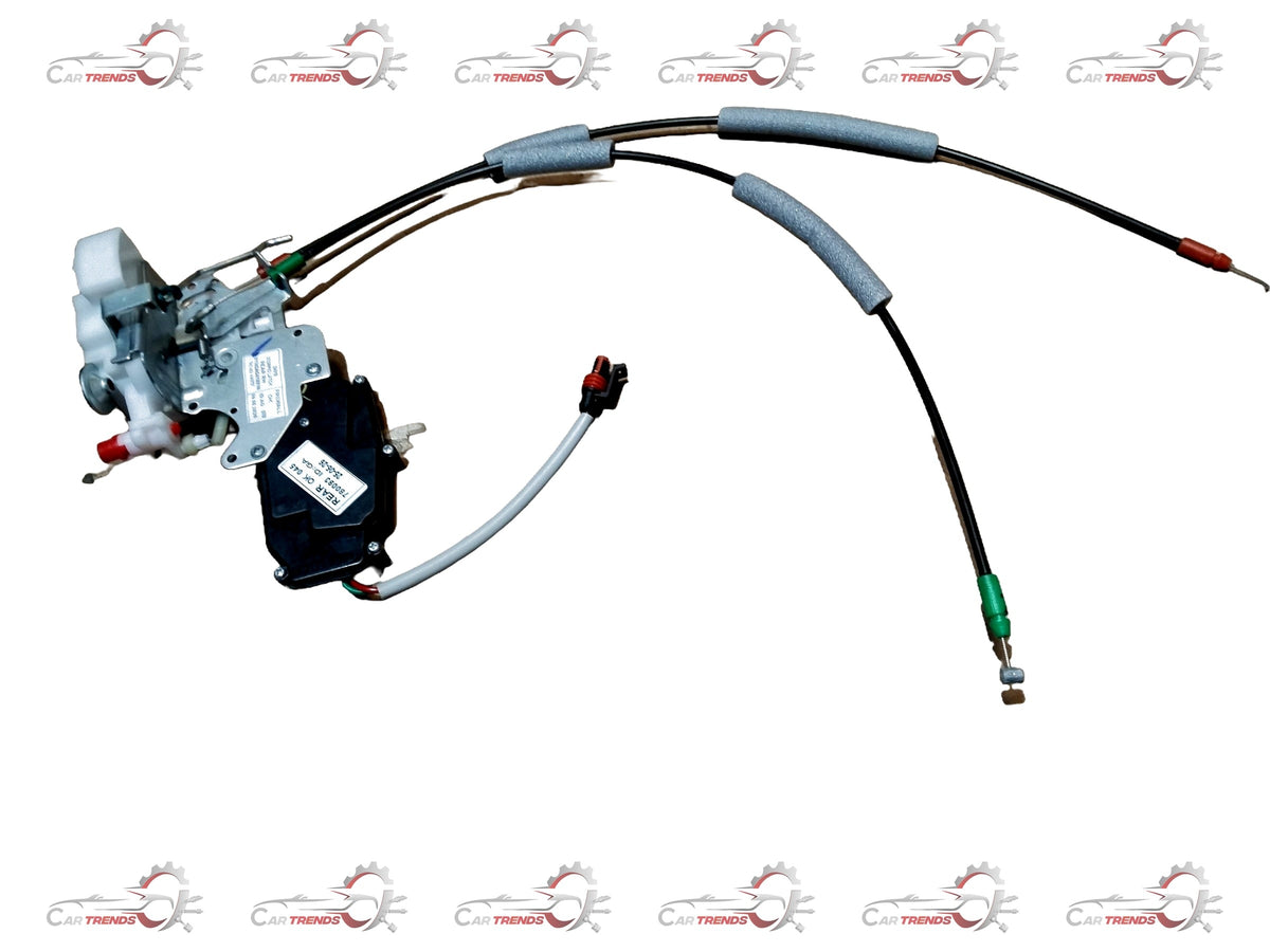 Rear right latch door electrical component for Mahindra Bolero, showing the electrical connector and mounting details.
