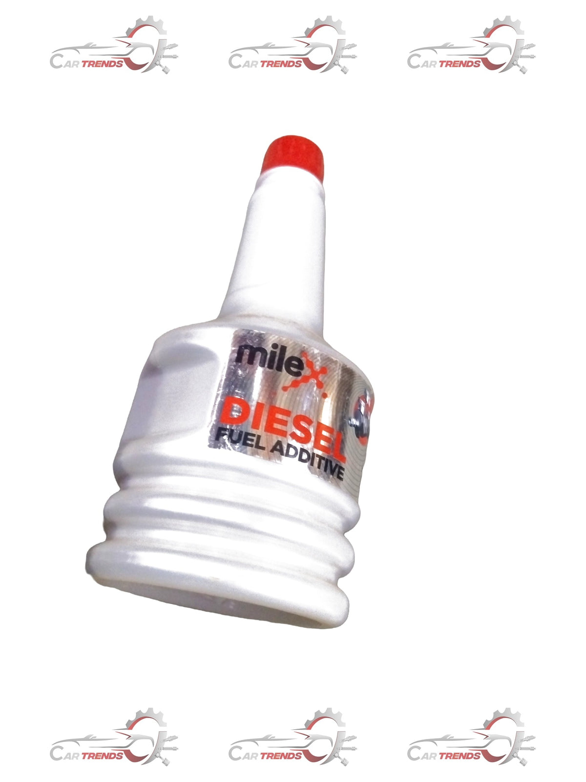 CarTrends MILEX Diesel Fuel Additive 200ml bottle, suitable for Swift, Hyundai I20, City, NEXON, Innova vehicles.