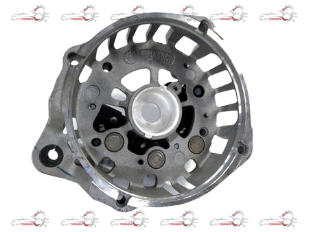 General Motors Chevrolet Aveo rectifier assembly showing electrical components and metal connectors for vehicle electrical system.