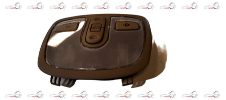 Hyundai overhead console lamp assembly with integrated lighting and control buttons for vehicle interior lighting.