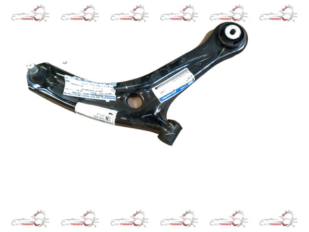 CarTrends front right lower arm for Ford, spare auto part, showing the metal control arm with mounting points and bushings.