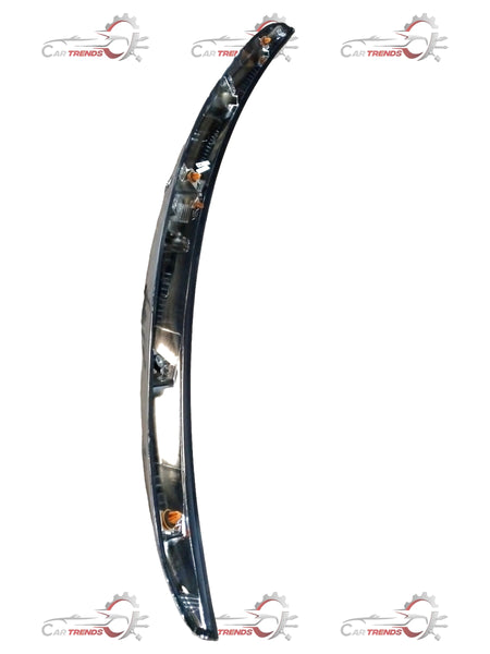 Chrome garnish back door for Maruti Suzuki vehicle, shown in the image with reflective chrome finish and mounting details.