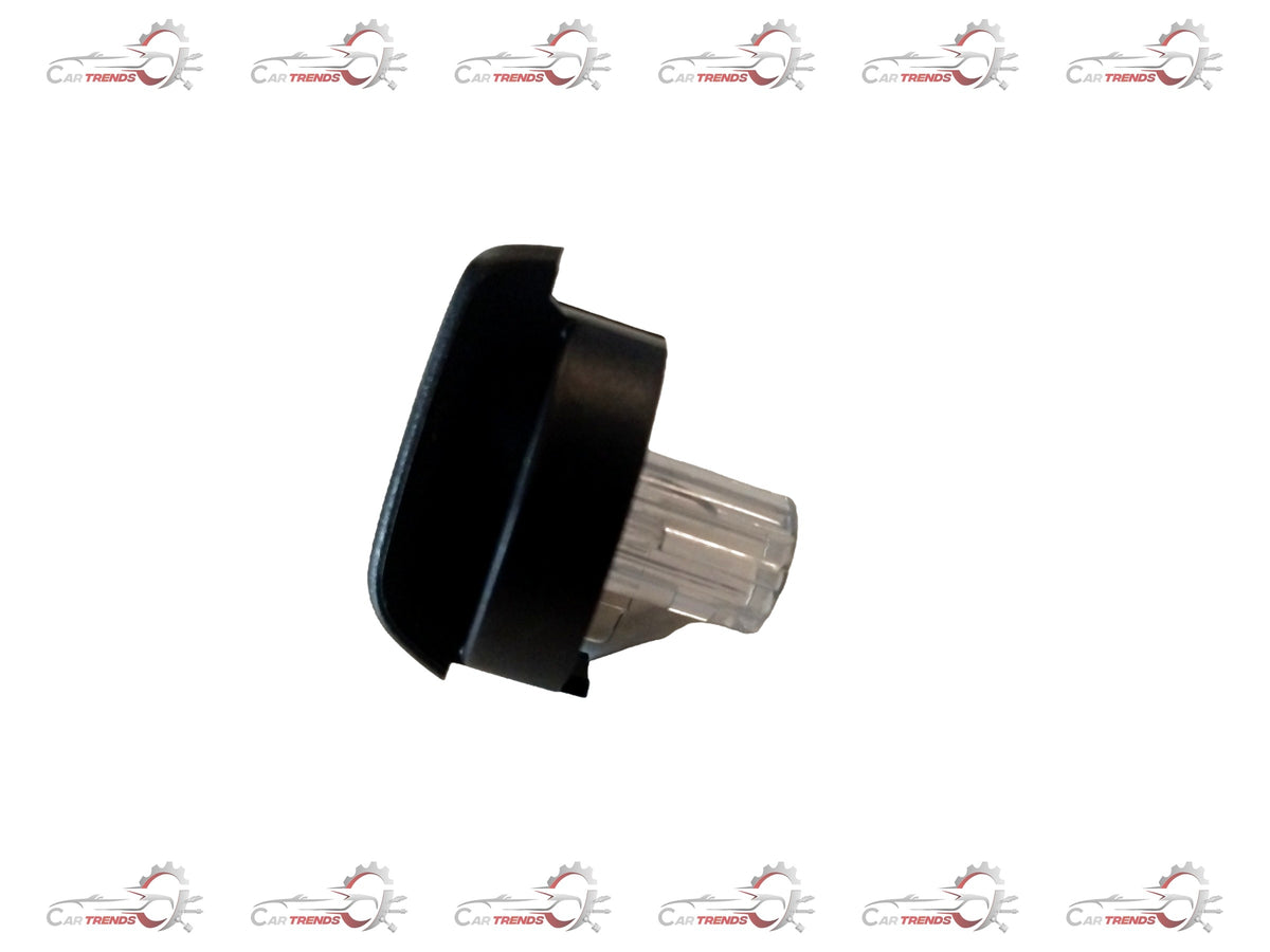Black knob heater control for Celerio and Wagon R cars by CarTrends, shown in a close-up image.