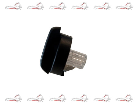 Black knob heater control for Celerio and Wagon R cars by CarTrends, shown in a close-up image.