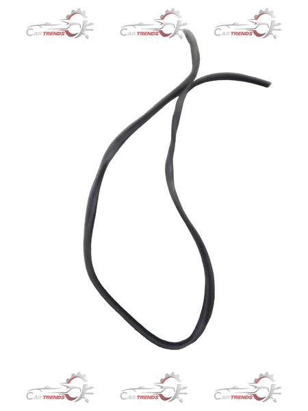 Chevrolet Aveo weatherstripping tailgate seal, black rubber gasket for weather protection and sealing, shown in a close-up image.