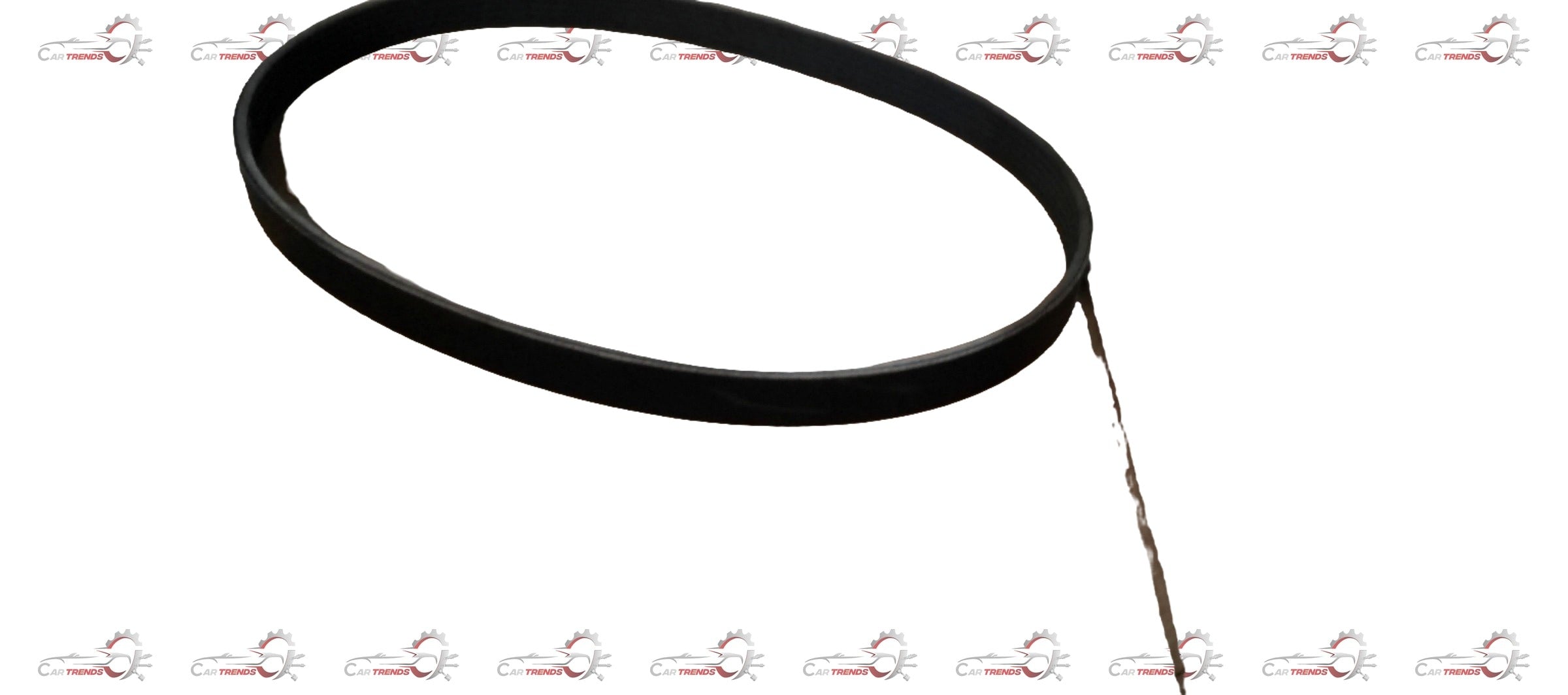 Set of six TATA EPDM belts for A/C systems, spare parts, with part number 895(A/C)(GRANDE) 885527896305, shown in the image.